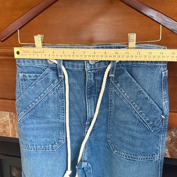 Ralph Lauren Black Label Denim Wide-Leg Jeans. - Picture 7 of 7